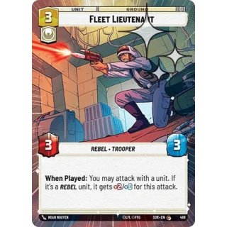 498 - Fleet Lieutenant - Unit - Foil - Hyperspace