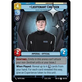 035 - Lieutenant Childsen - Death Star Prison Warden - Unit - Foil