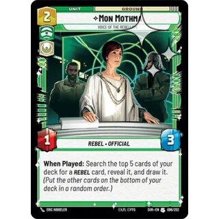 096 - Mon Mothma - Voice Of The Rebellion - Unit - Foil