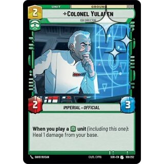 109 - Colonel Yularen - ISB Director - Unit - Foil