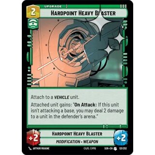 121 - Hardpoint Heavy Blaster - Upgrade - Foil