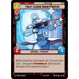 130 - First Legion Snowtrooper - Unit - Foil