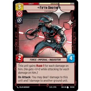 131 - Fifth Brother - Fear Hunter - Unit - Foil