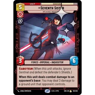 133 - Seventh Sister - Implacable Inquisitor - Unit - Foil