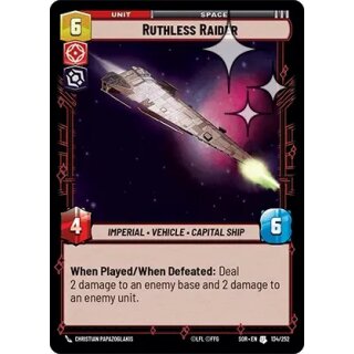 134 - Ruthless Raider - Unit - Foil