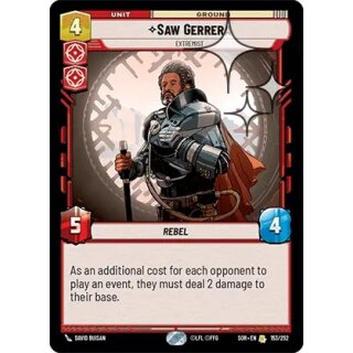 153 - Saw Gerrera - Extremist - Unit - Foil