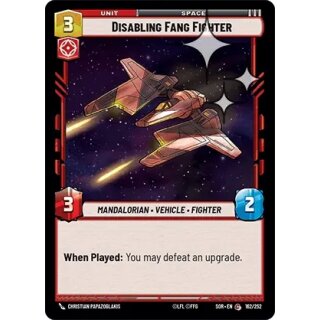 162 - Disabling Fang Fighter - Unit - Foil