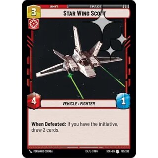 163 - Star Wing Scout - Unit - Foil