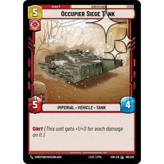 165 - Occupier Siege Tank - Unit - Foil