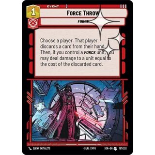 167 - Force Throw - Event - Foil