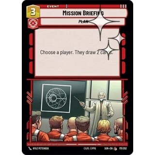 171 - Mission Briefing - Event - Foil
