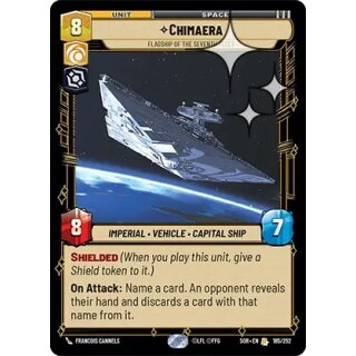 185 - Chimaera - Flagship of the Seventh Fleet - Unit - Foil