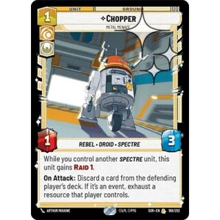 188 - Chopper - Metal Menace - Unit - Foil