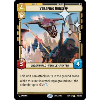 212 - Strafing Gunship - Unit - Foil