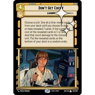 223 - Dont Get Cocky - Event - Foil