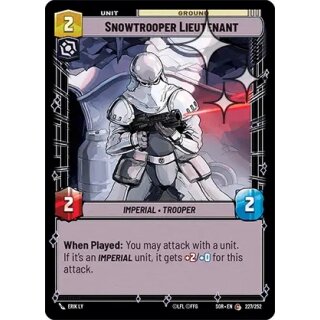 227 - Snowtrooper Lieutenant - Unit - Foil