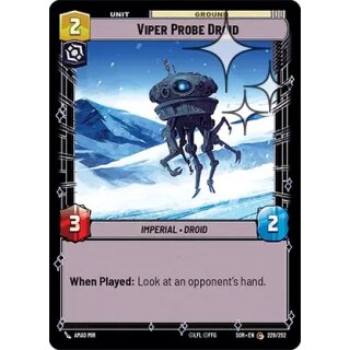 228 - Viper Probe Droid - Unit - Foil