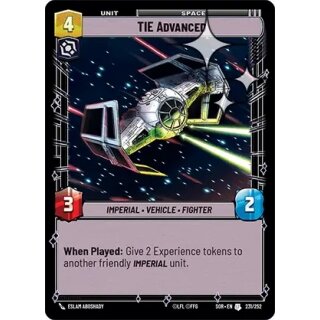 231 - TIE Advanced - Unit - Foil