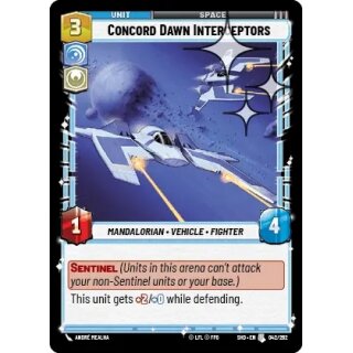 042 - Concord Dawn Interceptors - Unit - Foil