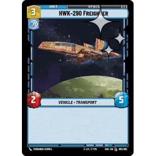 060 - HWK-290 Freighter - Unit - Foil