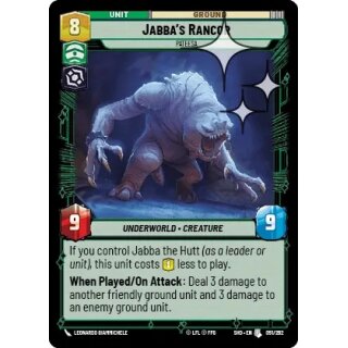 091 - Jabba’s Rancor - Unit - Foil