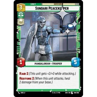 098 - Sundari Peacekeeper - Unit - Foil