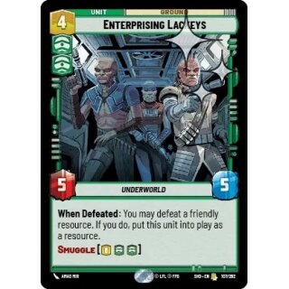 107 - Enterprising Lackeys - Unit - Foil