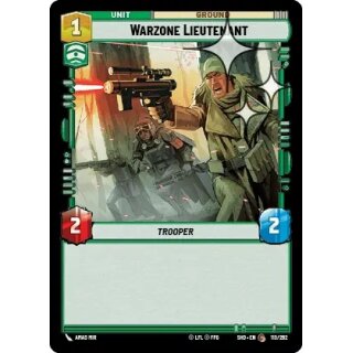 110 - Warzone Lieutenant - Unit - Foil