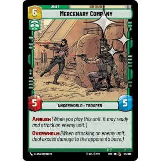 121 - Mercenary Company - Unit - Foil