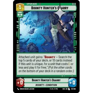 123 - Bounty Hunter’s Quarry - Upgrade - Foil