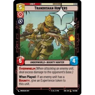 140 - Trandoshan Hunters - Unit - Foil
