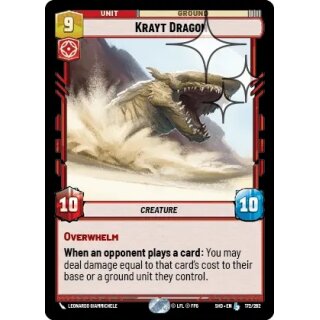 172 - Krayt Dragon - Unit - Foil
