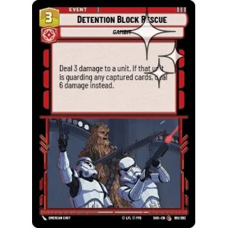 180 - Detention Block Rescue - Event - Foil
