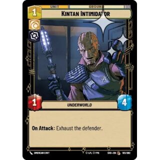 183 - Kintan Intimidator - Unit - Foil