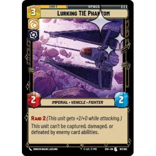 187 - Lurking TIE Phantom - Unit - Foil
