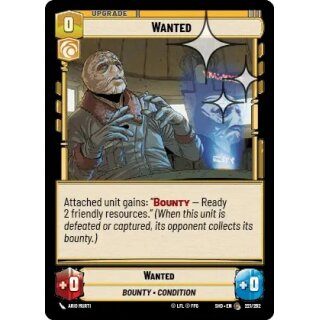 221 - Wanted - Upgrade - Foil