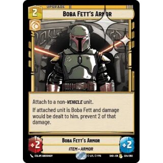 224 - Boba Fett’s Armor - Upgrade - Foil