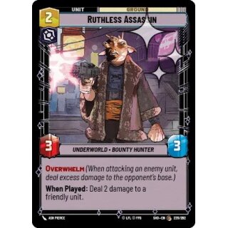 235 - Ruthless Assassin - Unit - Foil