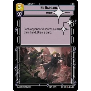 244 - No Bargain - Event - Foil