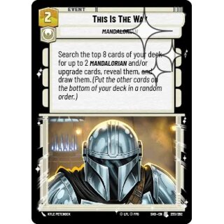 253 - This Is The Way - Event - Foil