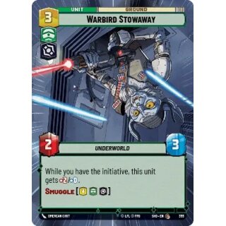 355 - Warbird Stowaway - Unit - Hyperspace