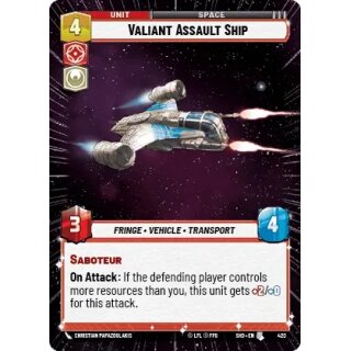 420 - Valiant Assault Ship - Unit - Hyperspace
