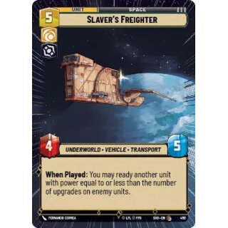 458 - Slaver’s Freighter - Unit - Hyperspace