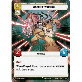 511 - Wookiee Warrior - Unit - Hyperspace