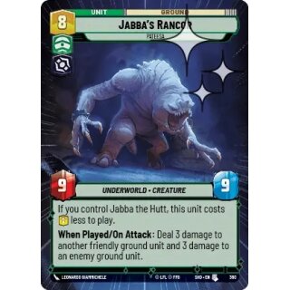 360 - Jabba’s Rancor - Unit - Hyperspace Foil