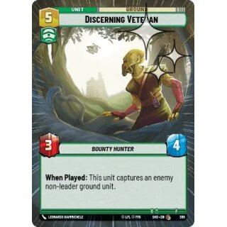 389 - Discerning Veteran - Unit - Hyperspace Foil