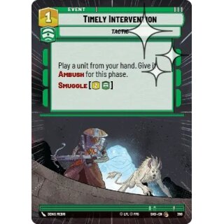 398 - Timely Intervention - Event - Hyperspace Foil