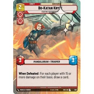426 - Bo-Katan Kryze - Unit - Hyperspace Foil