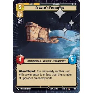 458 - Slaver’s Freighter - Unit - Hyperspace Foil