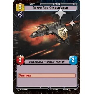 502 - Black Sun Starfighter - Unit - Hyperspace Foil